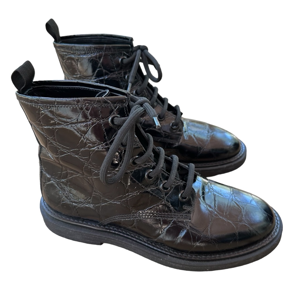 Euc - Agl Moreen Lace Up Boots